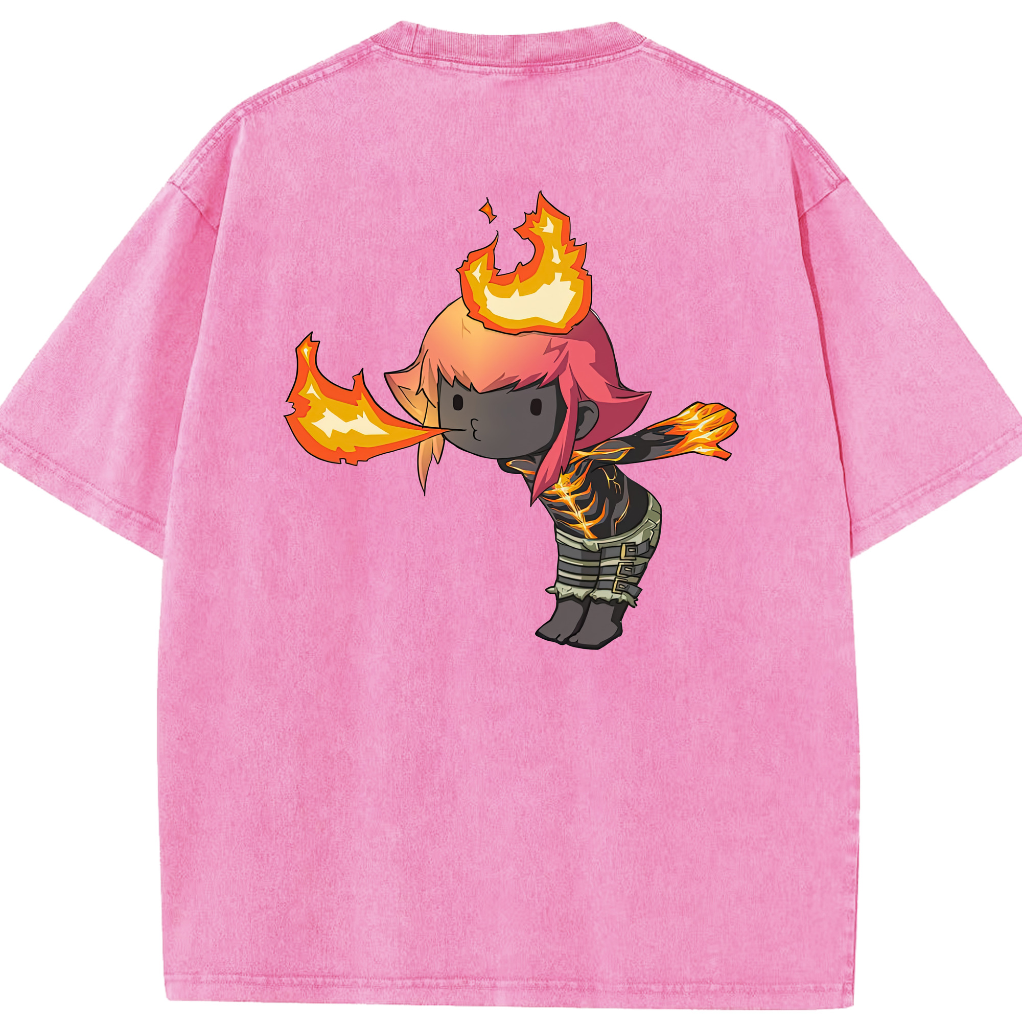 リーグ・オブ・レジェンド League of Legends LOL 綿100% ヴィンテージ風 半袖Tシャツ（背面プリント）
